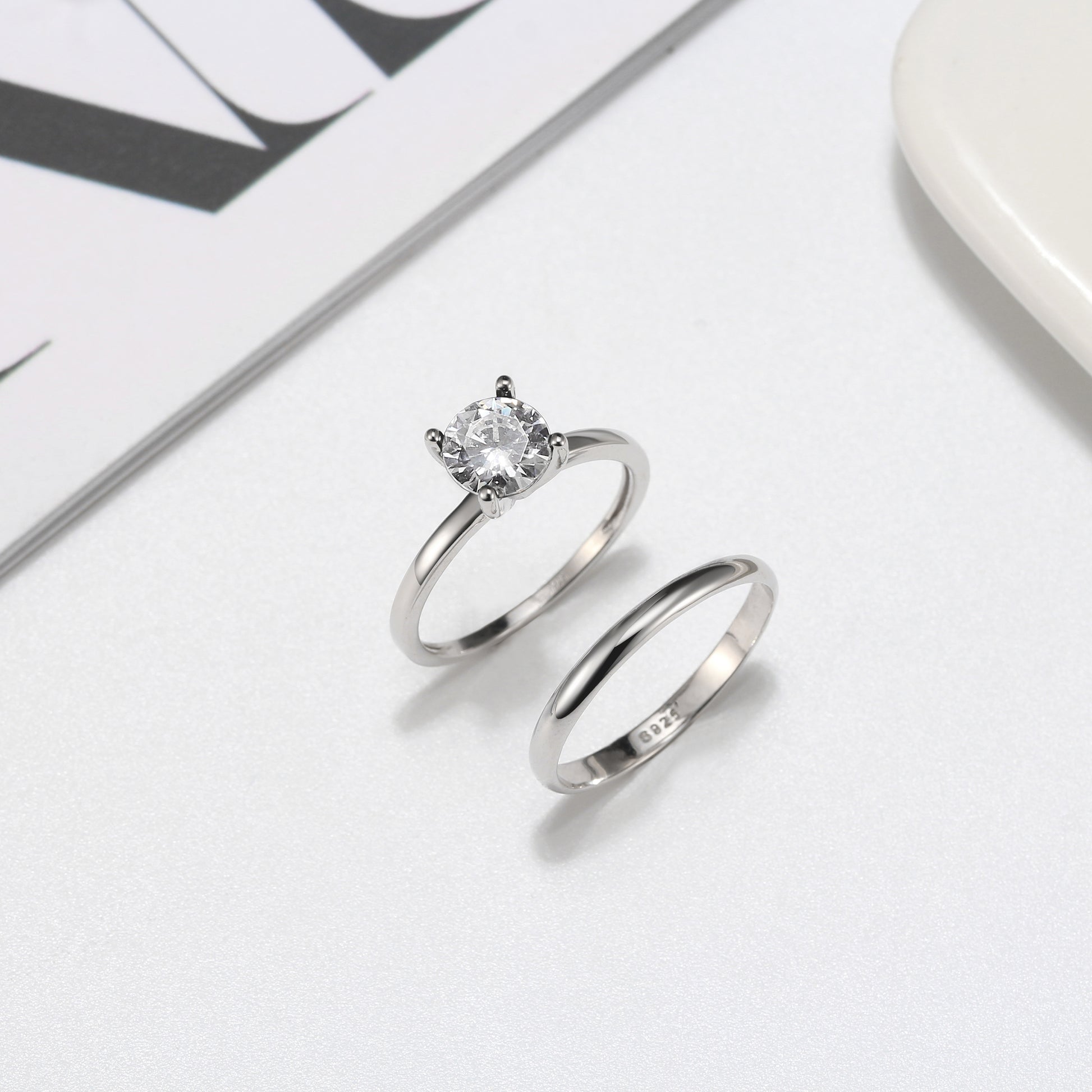 EnvyWeddingRingSetbyGingerLyneSterlingSilverEngagementRingandBandforWomen_WhiteGold-Silver-3