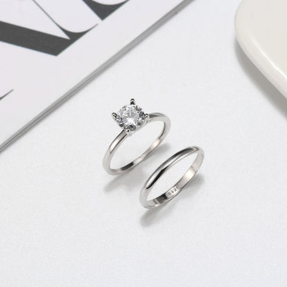 EnvyWeddingRingSetbyGingerLyneSterlingSilverEngagementRingandBandforWomen_WhiteGold-Silver-3
