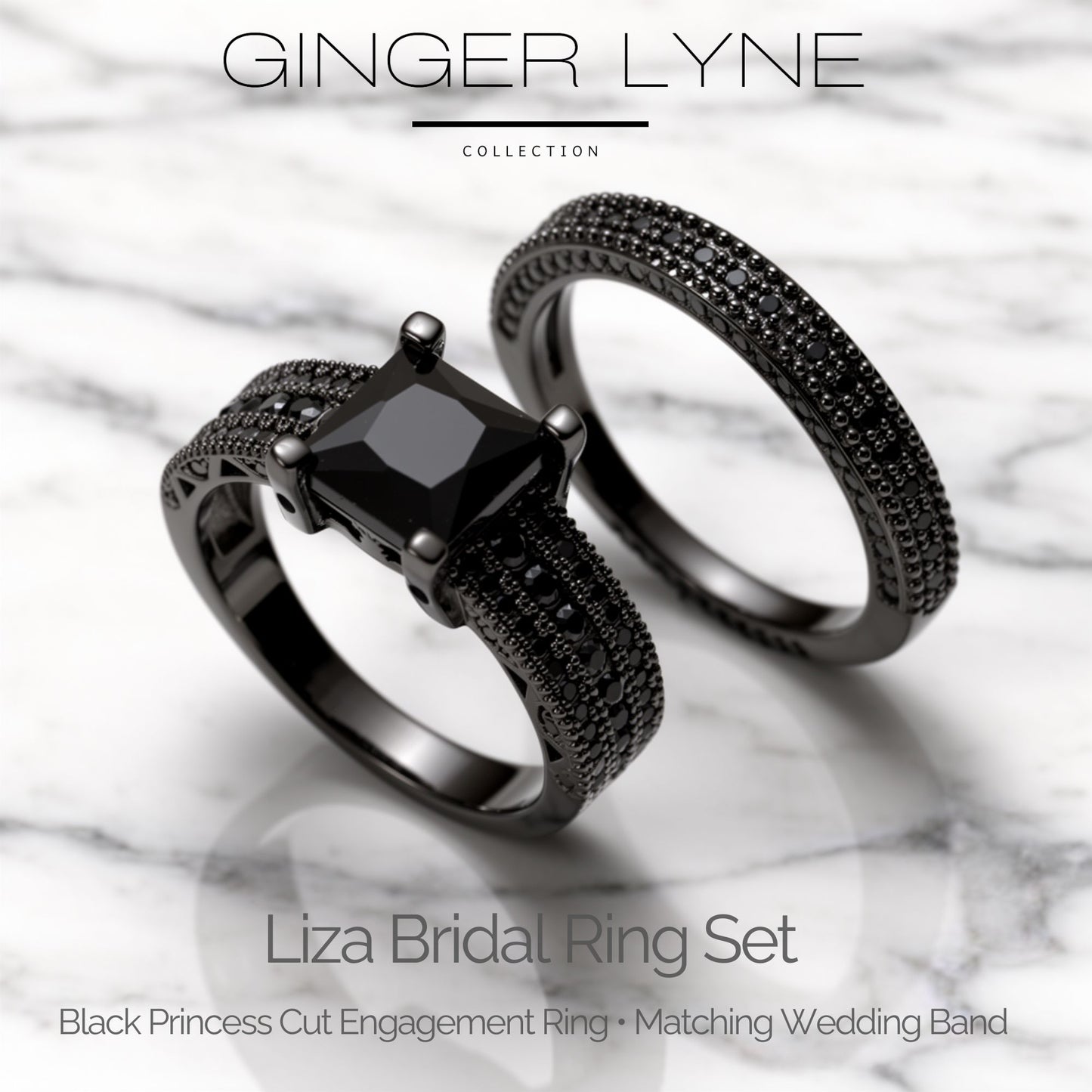 LizaBlackWeddingRingSetforWomanCzGothicEngagementRingGingerLyneCollection_Black-3