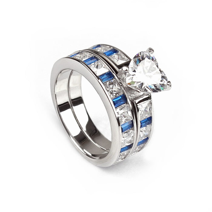 KaeliWeddingRingSetforWomenEngagementMatchingBandCZBlueGingerLyneCollection_Silver-1